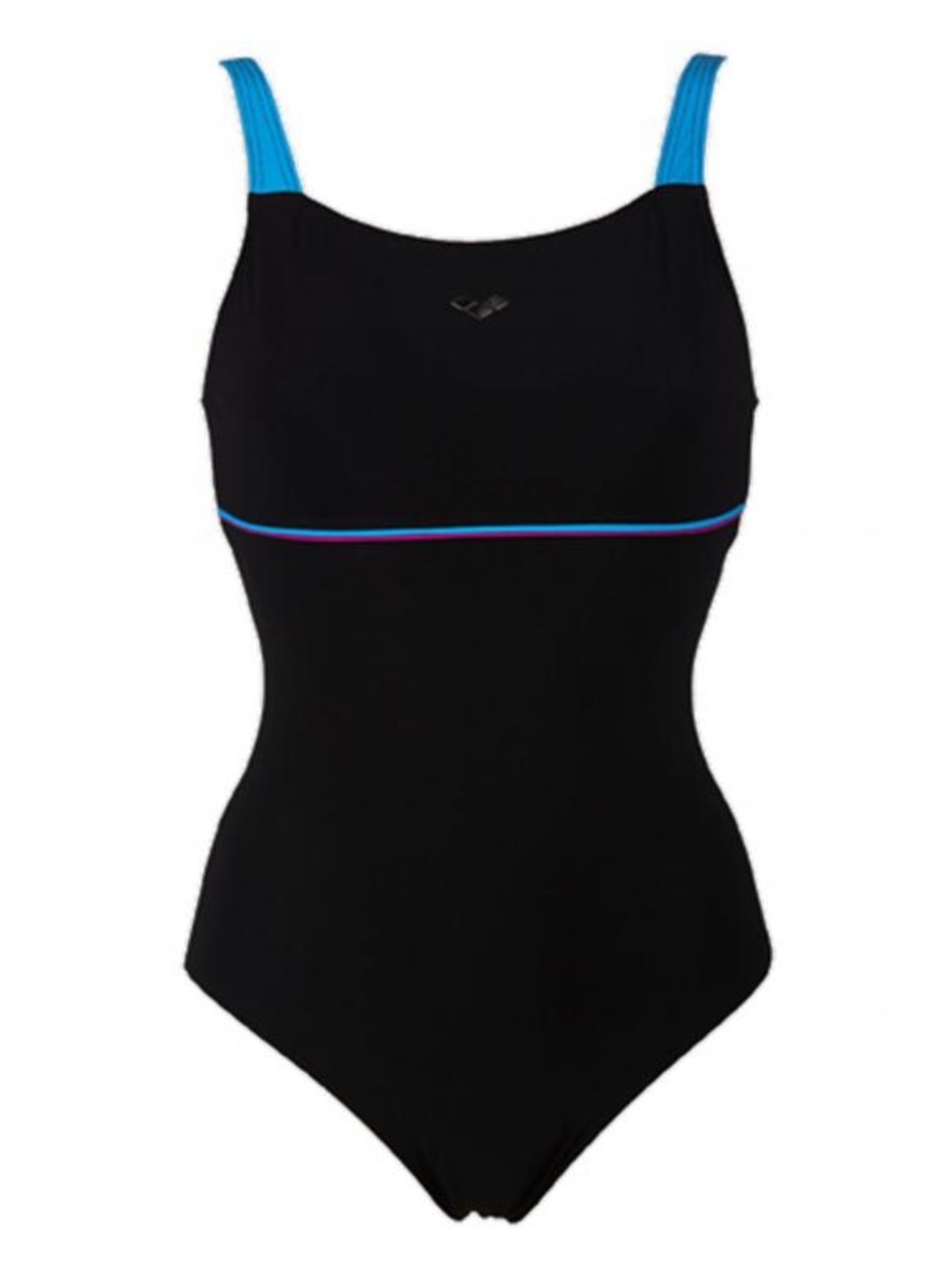 NWT ARENA Womens Ingrid U Back One Piece Swimsuit in Black Size 38/US 12